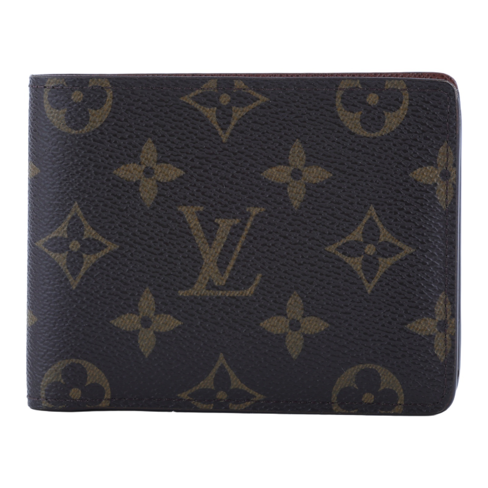 路易威登 LOUIS VUITTON Multiple 經典帆布 錢包 短夾 M60895 晶片款 原花MULTIPLE二折短夾 原廠盒子/防塵袋(晶片消磁)