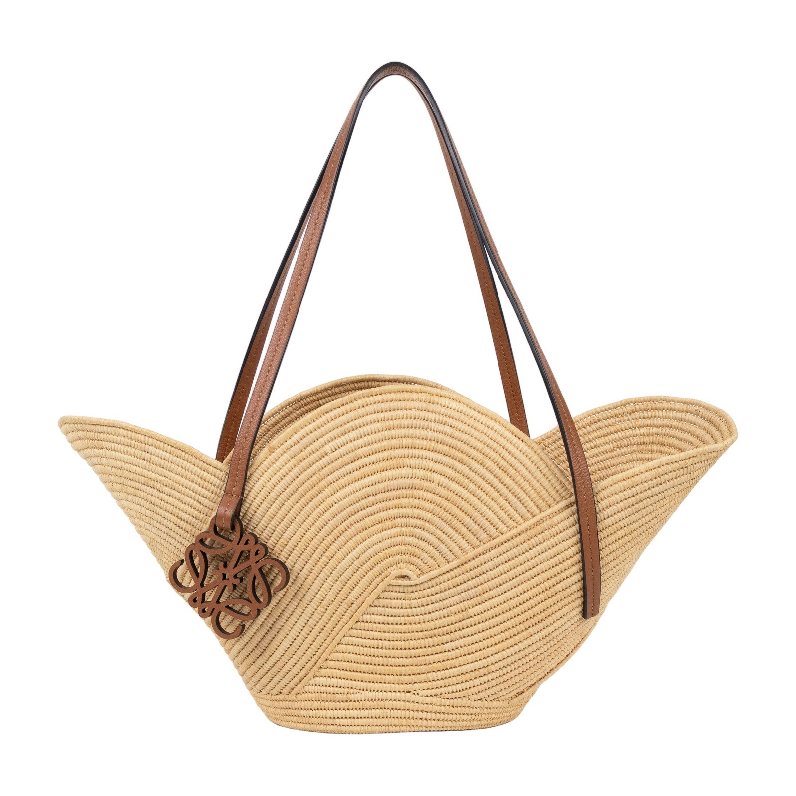 羅意威 LOEWE Petal 花瓣籃 編織包 肩背包 A223L52X01 ANAGRAM草編包 無附屬品
