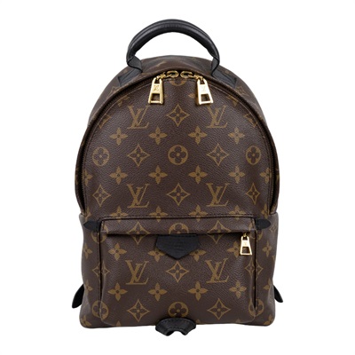 路易威登 LOUIS VUITTON Palm Springs PM 小型 牛皮鑲飾 拉鍊 後背包 M41560  防塵袋/原廠盒子