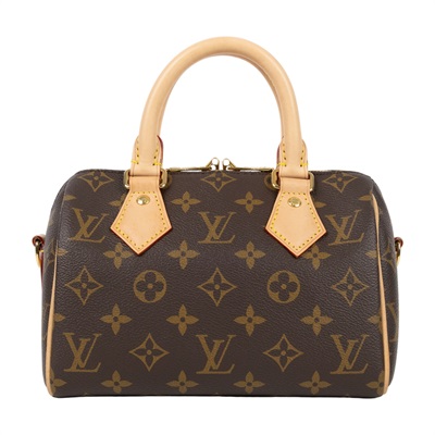 路易威登 LOUIS VUITTON Speedy Bandoulière  20 原花 手提 斜背 波士頓包 黑色 M46234 晶片款  原廠盒子/防塵袋/購買證明/背帶/鎖組