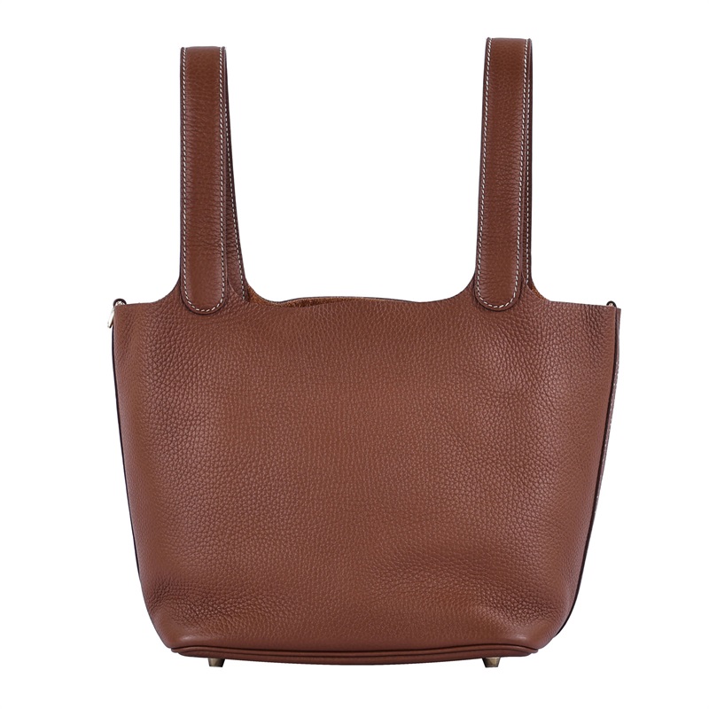 愛馬仕 Hermes Picotin Lock 22 菜籃子包 PT22 U FM 004 PM U刻 金棕PICOTIN22 原廠盒子/防塵袋/鎖組