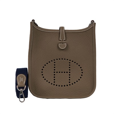 愛馬仕 Hermes Evelyne Bag Mini 伊芙琳包 Evelyne 16 EV16 Y BS 002 ZB  原廠盒子/防塵袋/背帶