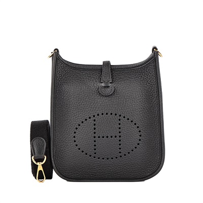 愛馬仕 Hermes Evelyne Bag Mini 伊芙琳包 Evelyne 16 EV16 B AU 010 MM  原廠盒子/防塵袋2/背帶/購買證明
