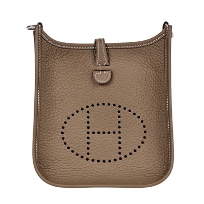 愛馬仕 Hermes Evelyne Bag Mini 伊芙琳包 Evelyne 16 EV16 K BS 001  原廠盒子/防塵袋/背帶