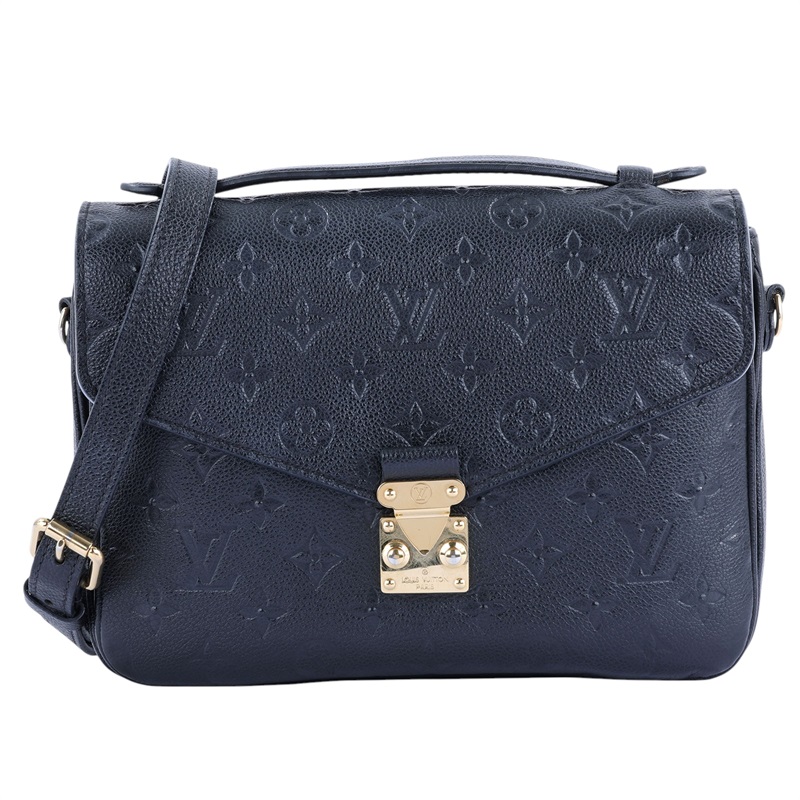 路易威登 LOUIS VUITTON Pochette Métis 壓花牛皮 釦式 手提 斜背包 M41487  原廠盒子/防塵袋/背帶/購買證明