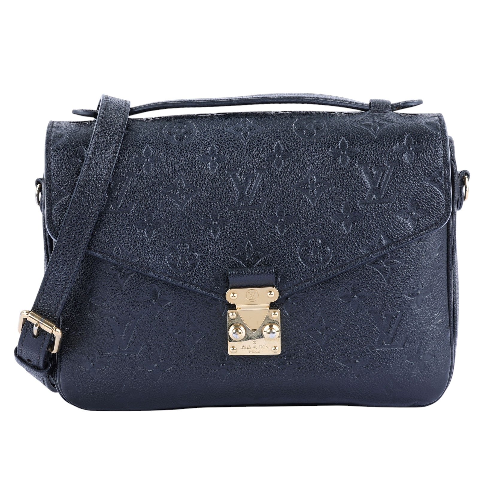 路易威登 LOUIS VUITTON Pochette Métis 壓花牛皮 釦式 手提 斜背包 M41487  原廠盒子/防塵袋/背帶/購買證明