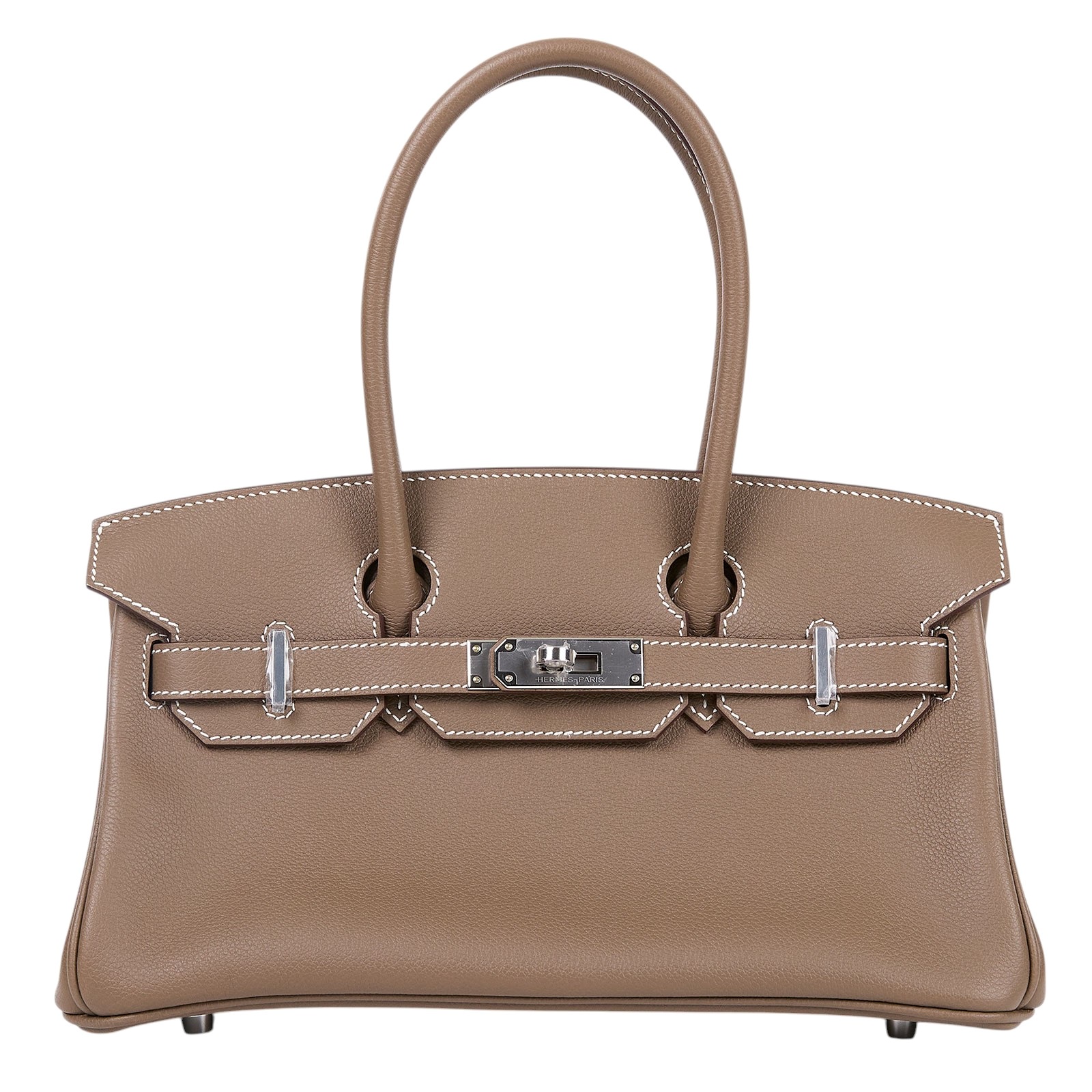 愛馬仕 Hermes Birkin Shoulder 29 柏金包 BKS29 K刻 大象灰SHOULDER BIRKIN29 原廠盒子/防塵袋2/鎖組