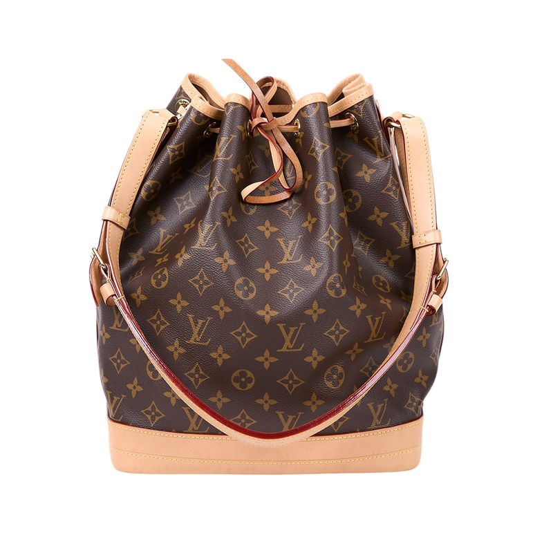 路易威登 LOUIS VUITTON Noé  手提 肩背包 水桶包 香檳包 M46976 晶片款 原花Noé 原廠盒子/防塵袋/購買證明