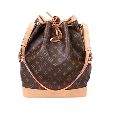 路易威登 LOUIS VUITTON Noé  手提 肩背包 水桶包 香檳包 M46976 晶片款 原花Noé 原廠盒子/防塵袋/購買證明