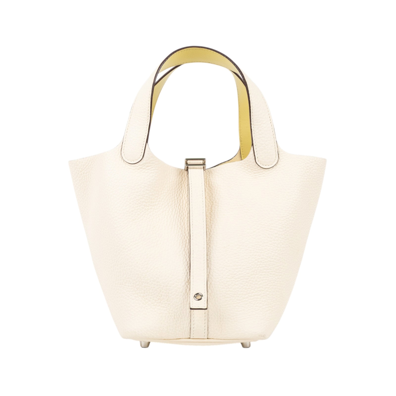 愛馬仕 Hermes Picotin Lock 18 菜籃子包 PT18 Z AM 002 UH Z刻 奶油白PICOTIN18 無附屬品