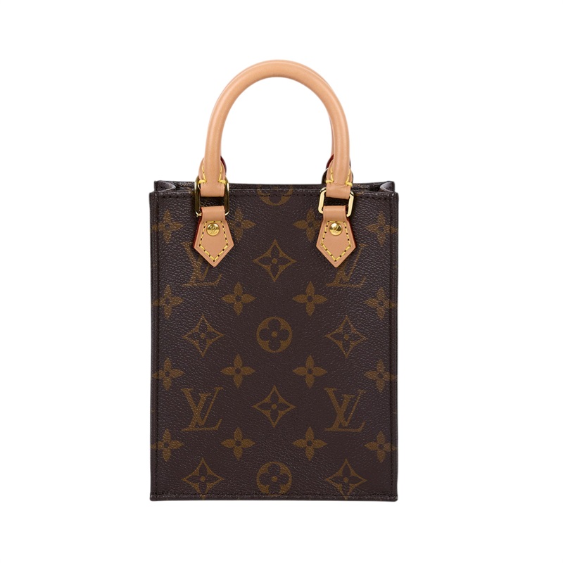 路易威登 LOUIS VUITTON Petit Sac Plat 經典帆布 斜背包 M69442 晶片款  原廠盒子/防塵袋/背帶/購買證明/發票