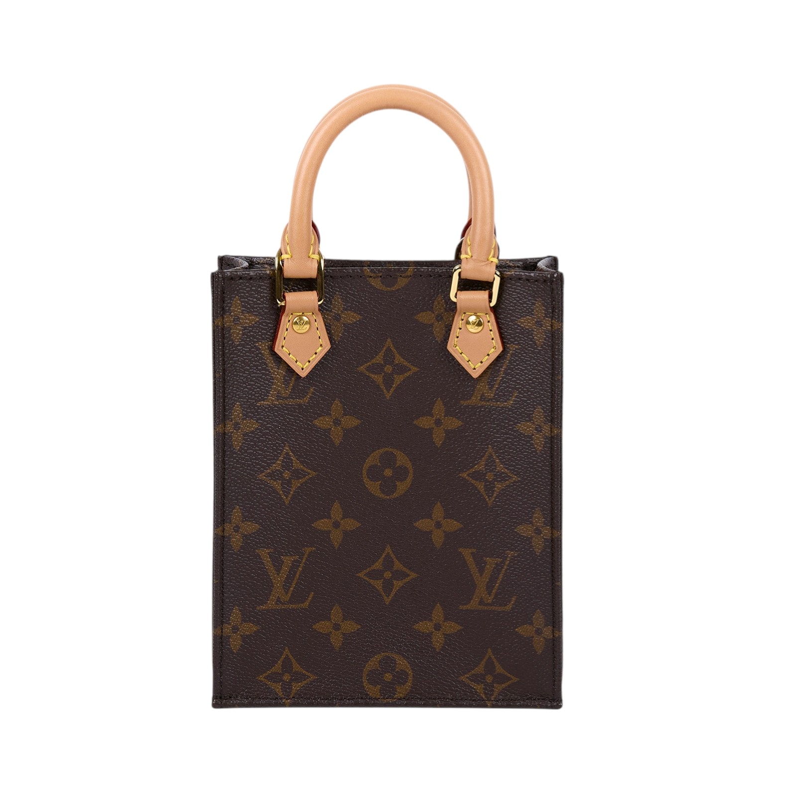 路易威登 LOUIS VUITTON Petit Sac Plat 經典帆布 斜背包 M69442 晶片款  原廠盒子/防塵袋/背帶/購買證明/發票