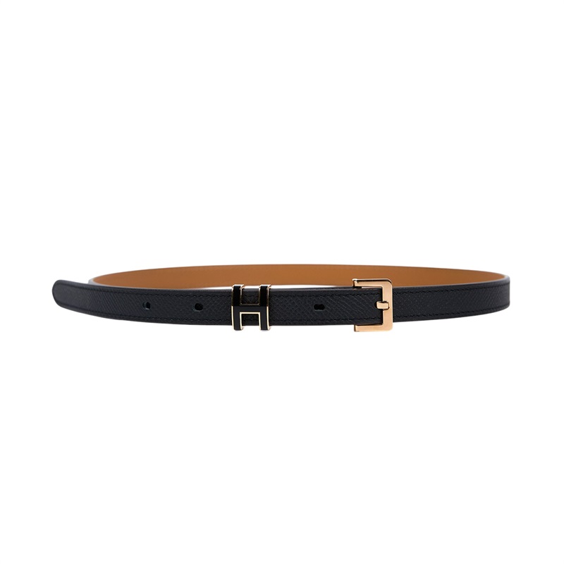愛馬仕 Hermes Pop H 15 腰帶 黑色 金色扣 H081087CD89070 B刻 黑POPH 15 皮帶#70 原廠盒子