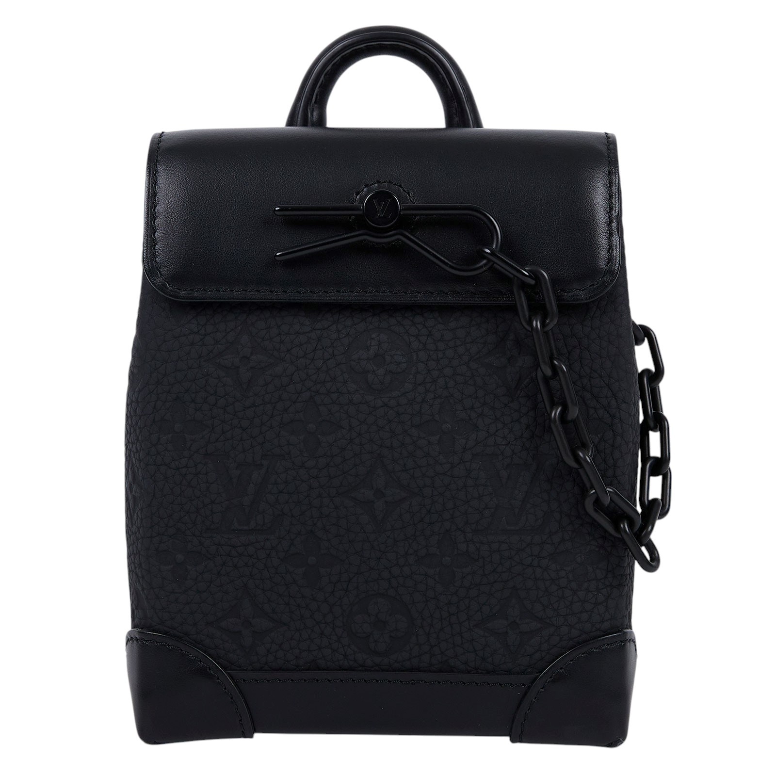 路易威登 LOUIS VUITTON Nano Steamer 肩背包 錢包 郵差包 盒子包 M82772 晶片款  原廠盒子/防塵袋/背帶/購買證明/發票