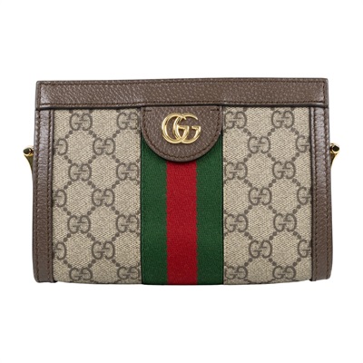 古馳 GUCCI Ophidia 迷你 肩背包 斜背包 602676 K05NB 原花OPHIDIA帆布鍊包 原廠盒子/防塵袋