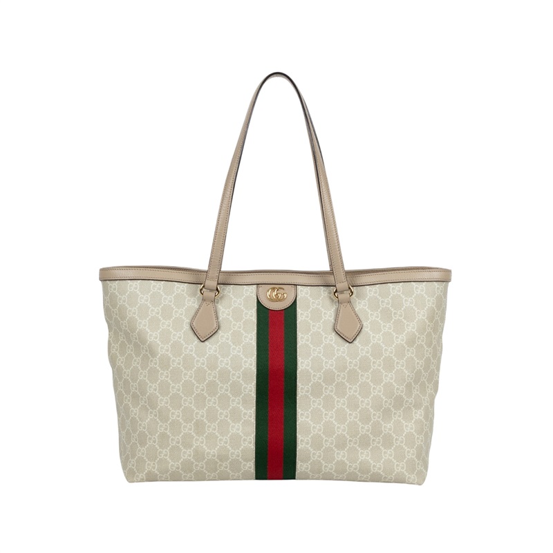 古馳 GUCCI Ophidia 手提袋 中型 631685 UULAG 奶茶OPHDIA托特包 防塵袋
