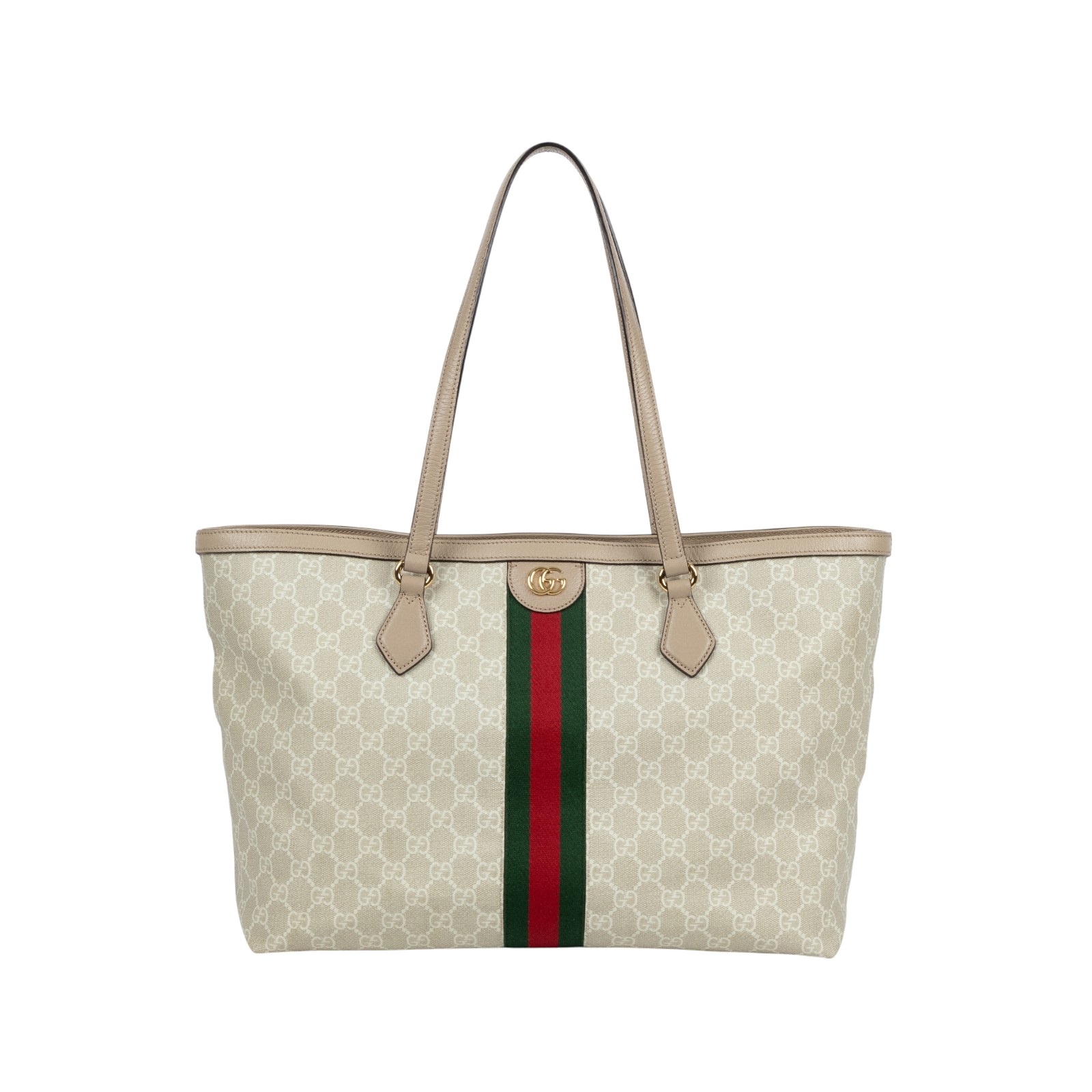 古馳 GUCCI Ophidia 手提袋 中型 631685 UULAG 奶茶OPHDIA托特包 防塵袋