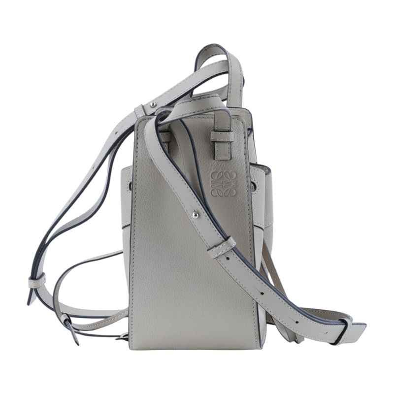 羅意威 LOEWE Mini Hammock drawstring 迷你 小牛皮 肩背 吊床包 A538V07X15 沙色hammock MINI 背帶