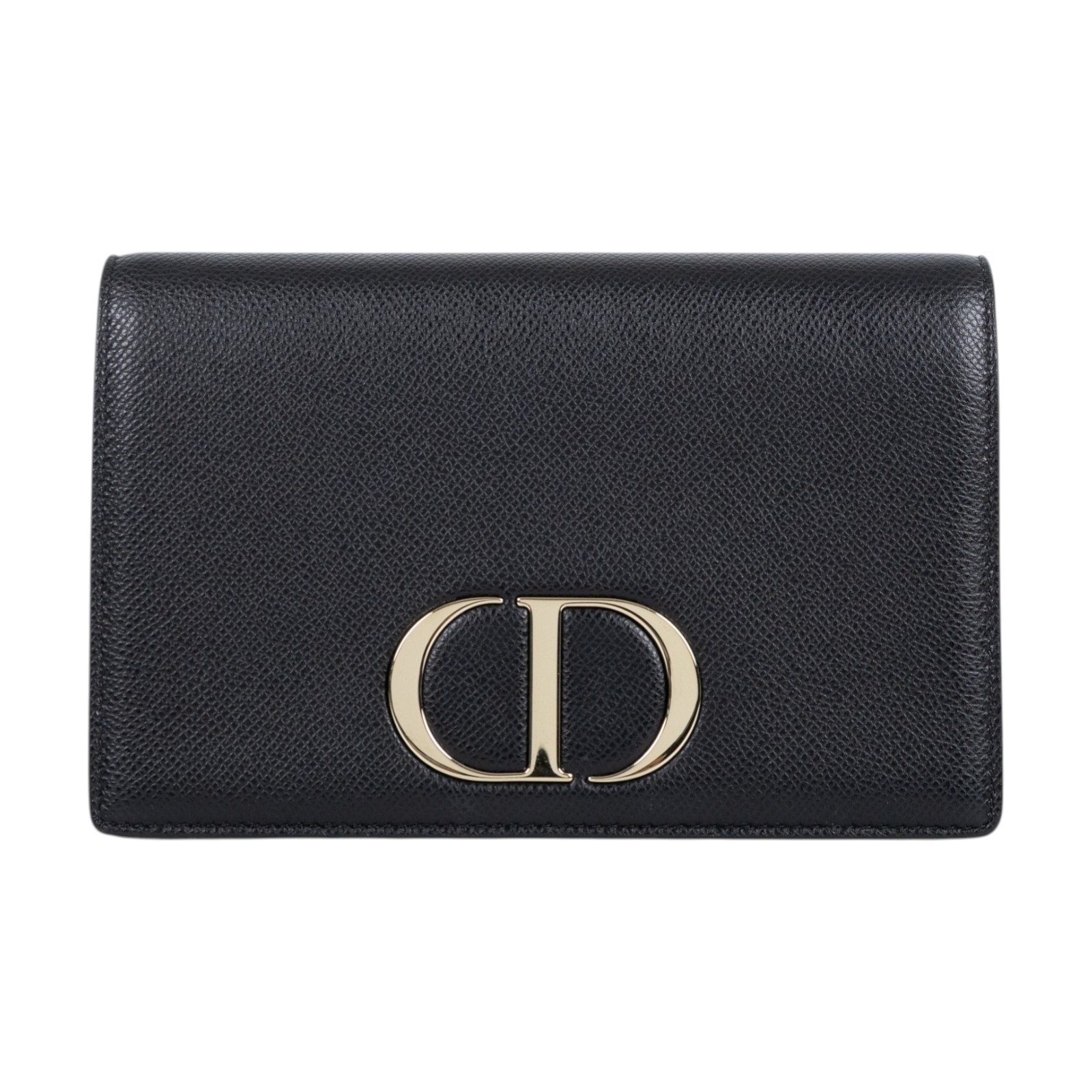迪奧 CHRISTIAN DIOR 30 Montaigne 二合一 手拿包 S2086OBAE 黑銀二合一WOC 防塵袋/背帶