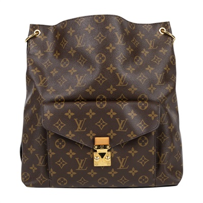 路易威登 LOUIS VUITTON Metis 手提包 經典帆布 M40781 原花Metis肩背包 防塵袋/背帶/購買證明