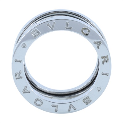 寶格麗 BVLGARI B.zero1 Legend Ring 戒指 白金 353770 WG B ZERO 1 LEGEND 戒指 #55 原廠盒子/保證卡