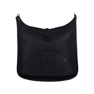 愛馬仕 Hermes Evelyne Bag 伊芙琳包 29 馬蹄型 EV29 W UY 005 TM  原廠盒子/防塵袋(背帶用)/背帶