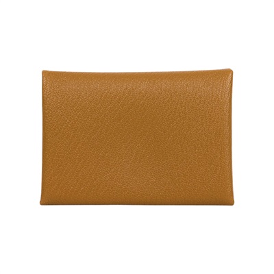 愛馬仕 Hermes Calvi Duo 卡包 CALD W UY 002 TM W刻 餅乾色CALVI DUO 原廠盒子