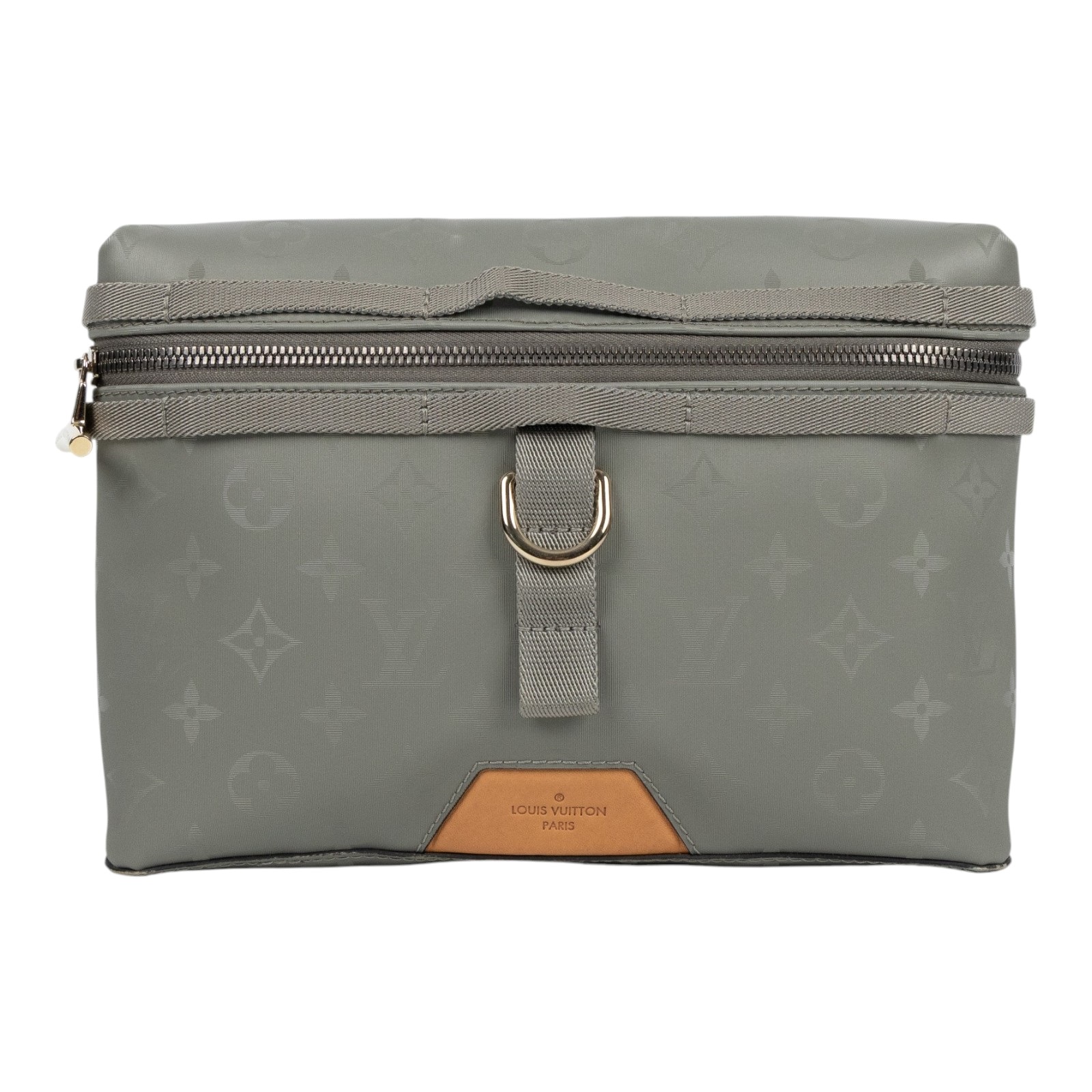 路易威登 LOUIS VUITTON Titanium Messenger PM 郵差包 斜背包 肩背包 M43889  無附屬品