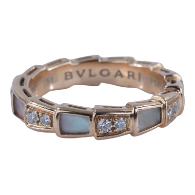 寶格麗 BVLGARI Serpenti Viper 戒指 353208  原廠盒子2/保證卡/購買證明影本