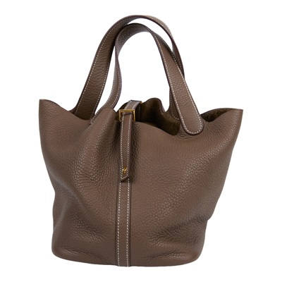 愛馬仕 Hermes Picotin Lock 22 菜籃子包 PT22 Z PU012 NI  原廠盒子/防塵袋2/鎖組/購買證明
