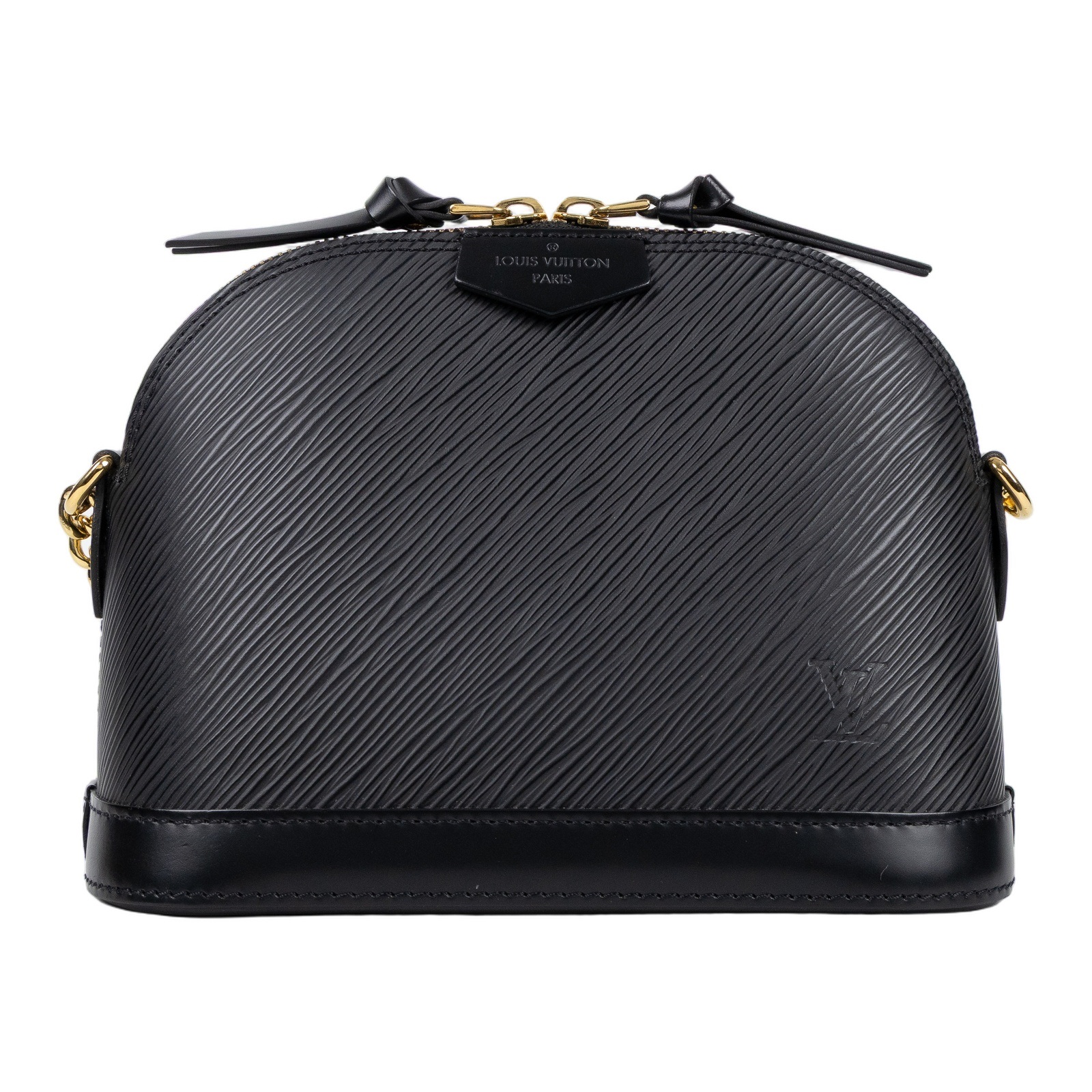 路易威登 LOUIS VUITTON Alma Mini 迷你 Epi皮革 M51405 黑EPI水波紋貝殼包 防塵袋