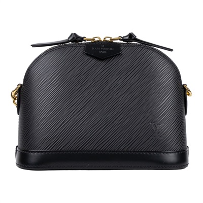 路易威登 LOUIS VUITTON Alma Mini 迷你 Epi皮革 M51405 黑EPI水波紋貝殼包 防塵袋