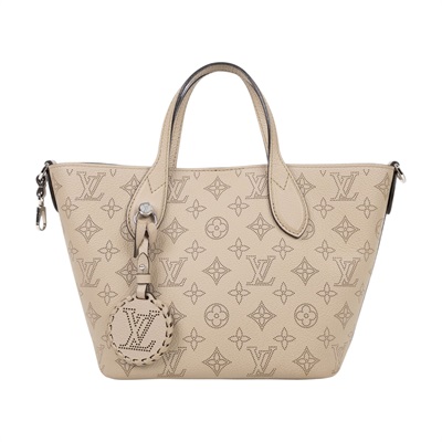 路易威登 LOUIS VUITTON Blossom PM 手提袋 灰色 M21849 晶片款  原廠盒子/防塵袋/背帶/內袋/吊飾/購買證明/發票