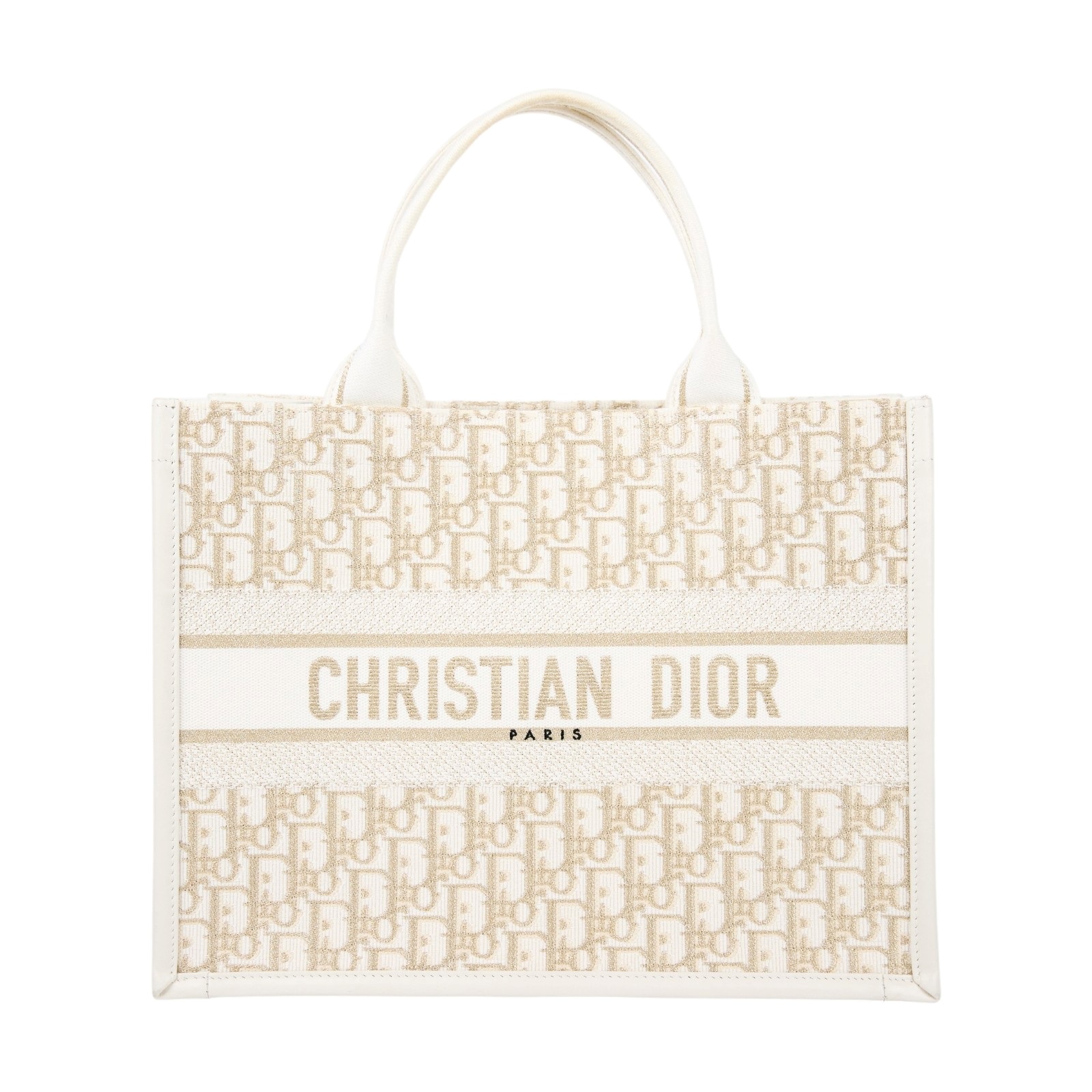 迪奧 CHRISTIAN DIOR Book Tote 托特包 中型 M1324CZDL  原廠盒子/防塵袋/背帶/保證卡