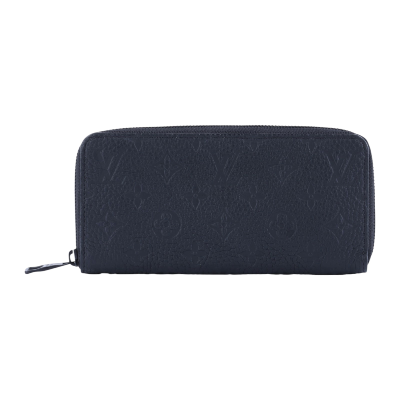 路易威登 LOUIS VUITTON Zippy Horizontal 橫向拉鍊長夾 M11721 晶片款 黑壓紋長夾 無附屬品