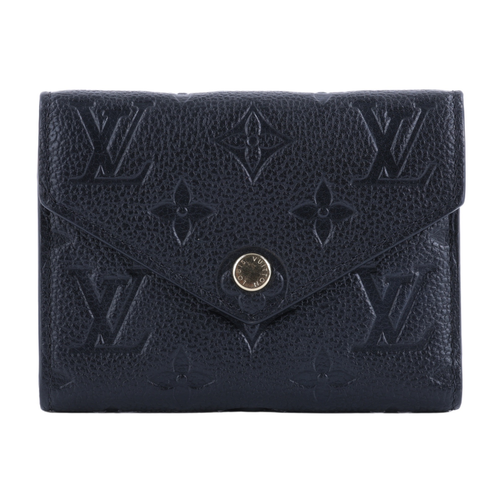 路易威登 LOUIS VUITTON Victorine 錢包 壓花牛皮 M64060 晶片款  原廠盒子/防塵袋/購買證明影本