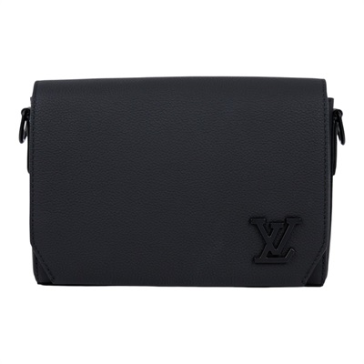 路易威登 LOUIS VUITTON Takeoff Messenger PM 肩背包 郵差包 M24769 晶片款  原廠盒子/防塵袋/背帶/購買證明