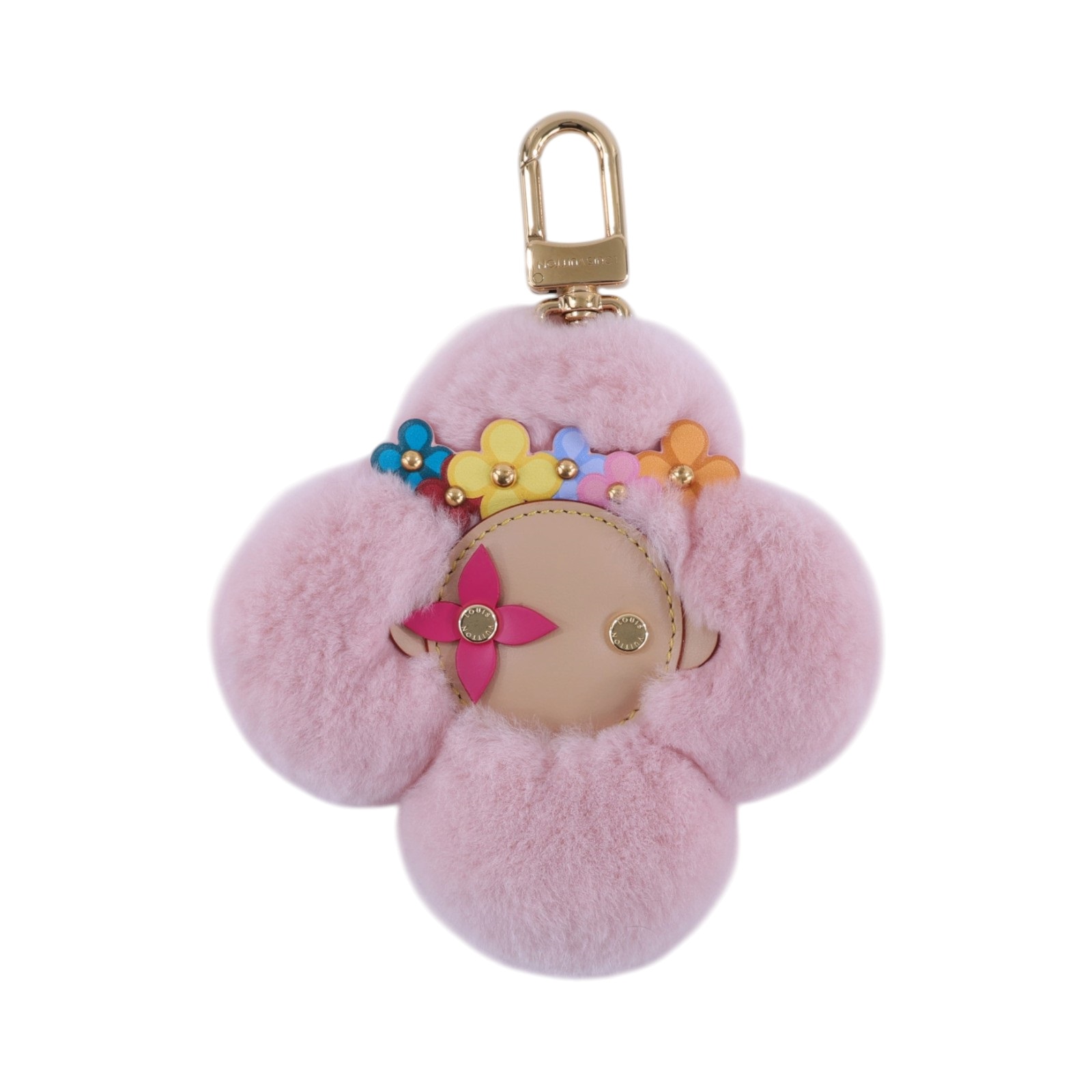 路易威登 LOUIS VUITTON Vivienne Head Flower Crown 手袋吊飾 鑰匙扣 M03954  原廠盒子/防塵袋