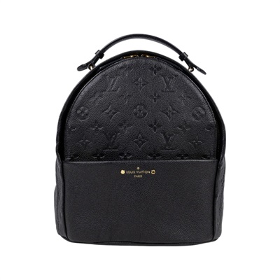 路易威登 LOUIS VUITTON Sorbonne 後背包 M44016 黑皮革壓紋SORBONNE後背包 原廠盒子/防塵袋/購買證明