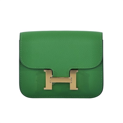 愛馬仕 Hermes Constance Bag Epsom 康康包 短夾 Slim  CNSLIM B刻  原廠盒子/防塵袋/購買證明