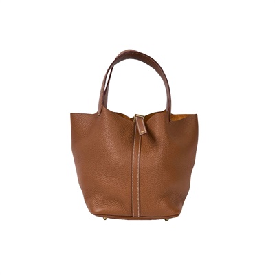 愛馬仕 Hermes Picotin Lock 22 菜籃子包 PT22 Z AU008MM Z刻金棕金PICOTIN 22 防塵袋/鎖組