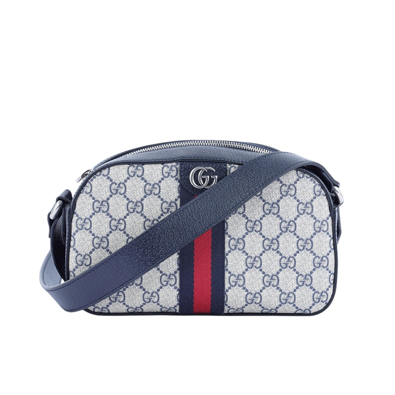 古馳 GUCCI Ophidia GG 斜揹袋 681064 深藍GG紋OPHIDIA相機包 原廠盒子/防塵袋/購買證明正本