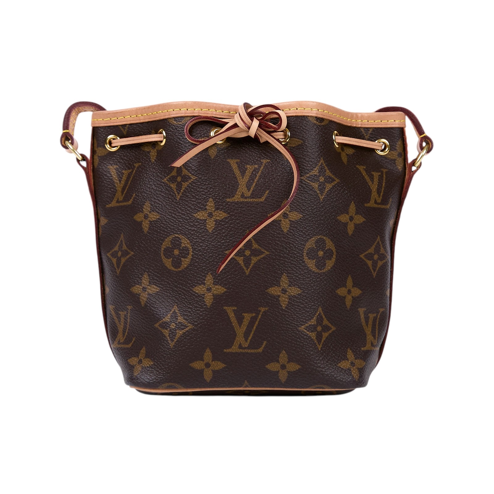 路易威登 LOUIS VUITTON Nano Noé 舊款 束口水桶包 M41346 原花NANO NOE舊版 原廠盒子/防塵袋/購買證明正本