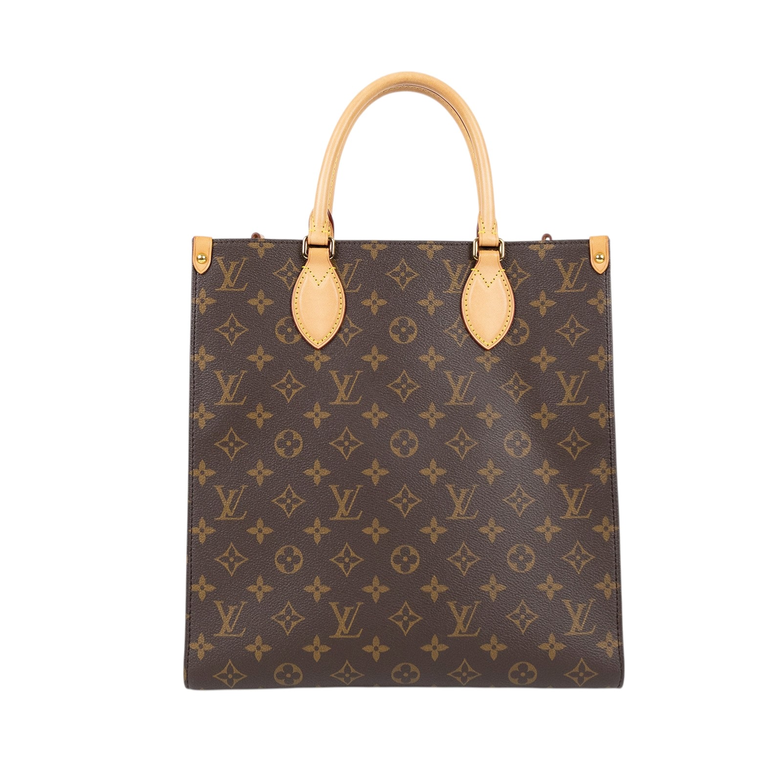 路易威登 LOUIS VUITTON Sac Plat PM 手袋 M45848 晶片款 原花琴譜包 背帶/防塵袋