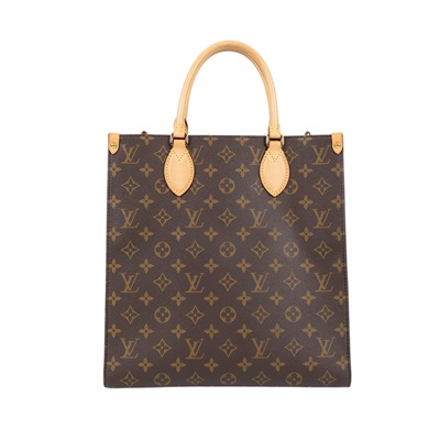 路易威登 LOUIS VUITTON Sac Plat PM 手袋 M45848 晶片款 原花琴譜包 背帶/防塵袋