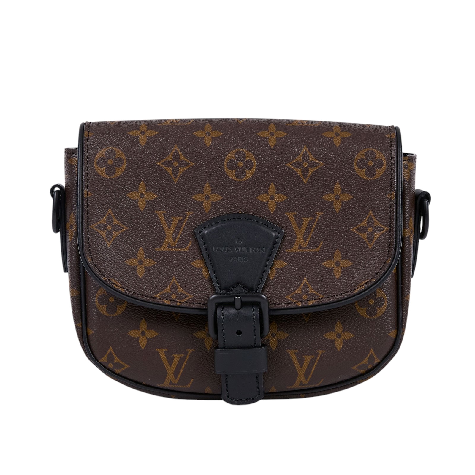 路易威登 LOUIS VUITTON Montsouris PM 郵差包 M47060 晶片款  原廠盒子/防塵袋/日本購買證明正本