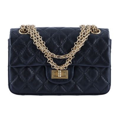 香奈兒 CHANEL 2.55 迷你 口蓋包 AS0874 29開黑復古金 2.55 20CM 原廠盒子/防塵袋/保證卡