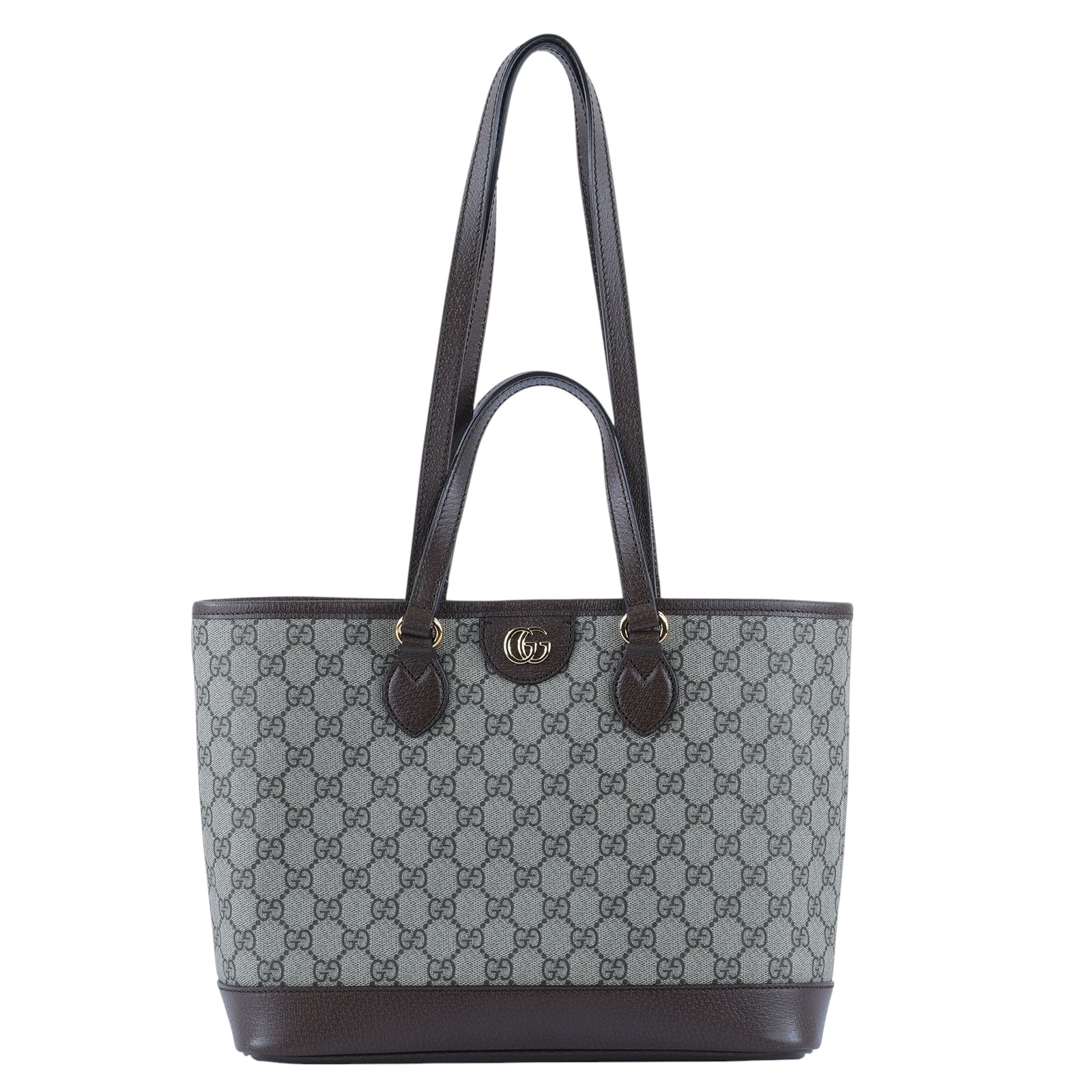 古馳 GUCCI Ophidia 托特包 中型 765043 K9GSG 棕GG 花紋中型托特包 原廠盒子/防塵袋/購買證明正本