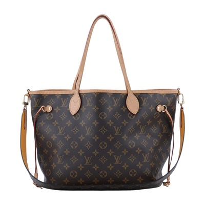 路易威登 LOUIS VUITTON Neverfull Bandoulière Inside Out MM  M11947 晶片款  背帶