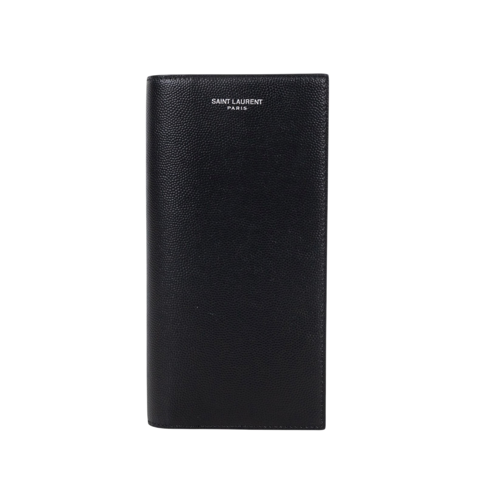 聖羅蘭 YSL SAINT LAURENT 錢包 長夾 396308BTY0N 黑魚子醬對開長夾 防塵袋/原廠盒子/購買證明正本